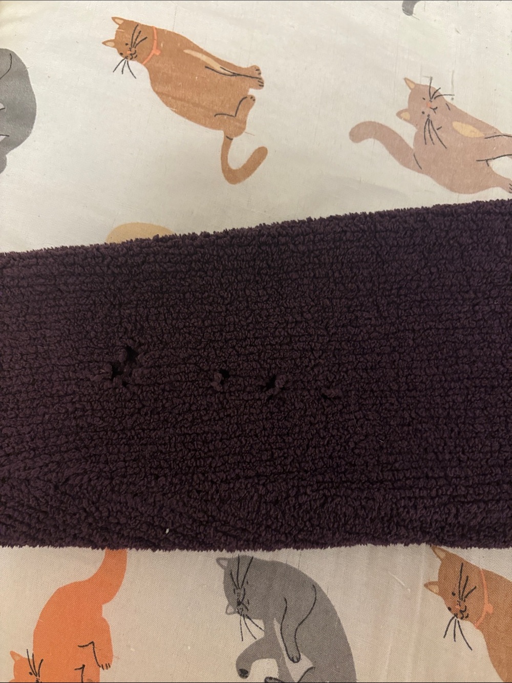 women’s purple sweater hoodie zip up - Picture 4 of 4